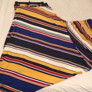 Melissa Paige | Striped Skirt | New with Tags